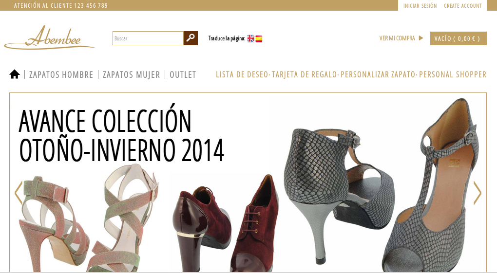 Desarrollo de páginas web: tienda online de zapatos de baile