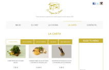 Desarrollo de páginas web: restaurante gourmet en Tenerife